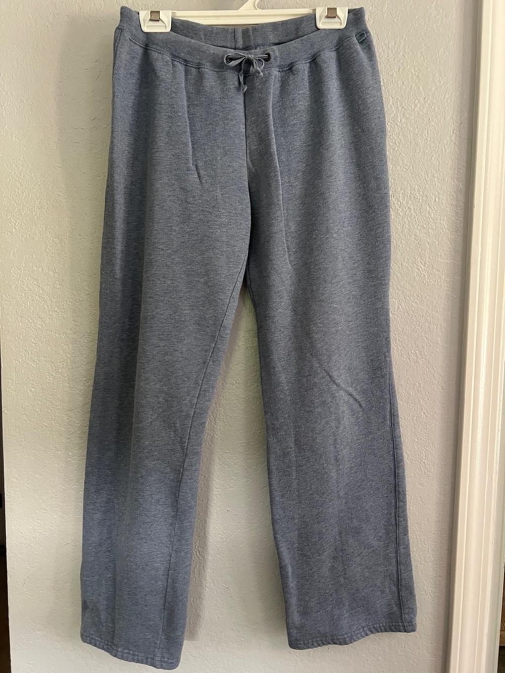 Old Navy heather blue straight leg sweatpants size Medium